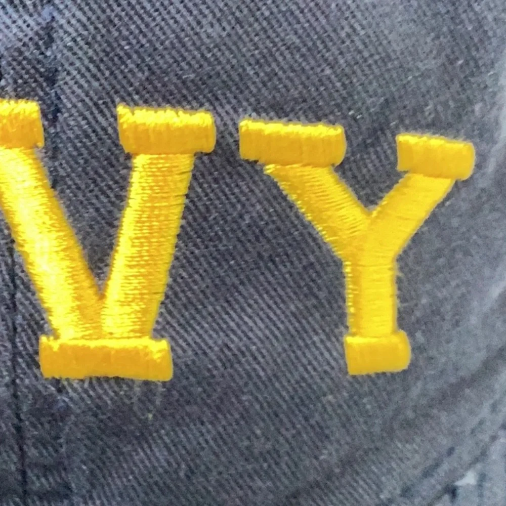 Legacy Navy Blue‎ Cap Gold Embroidered Navy Ball Cap Baseball Cap NWT